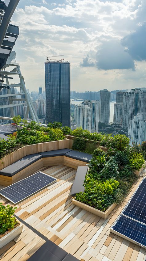 Vertical Gardens & Rooftop Gardens
